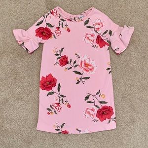 NWOT Old Navy Girls Floral Print Swing Dress; 4T